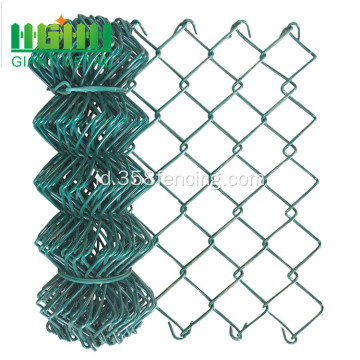 PVC Dilapisi Chain Link Wire Mesh Fence